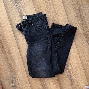 Women’s Dark Wash Black Jeans